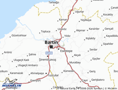 MICHELIN-Landkarte Tuna - ViaMichelin