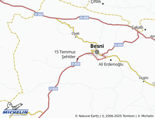 MICHELIN 15 Temmuz Şehitler map - ViaMichelin