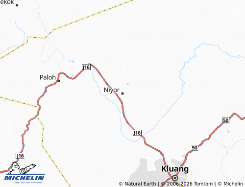 Mapa MICHELIN Niyor - ViaMichelin