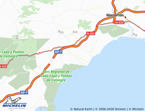 Mappa MICHELIN Los Curas - ViaMichelin