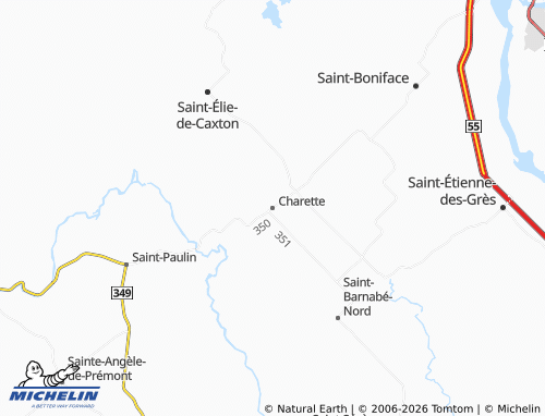 Carte MICHELIN Charette - ViaMichelin