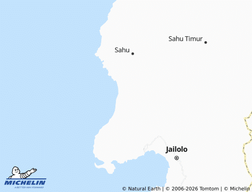 MICHELIN Lako Akelamo map - ViaMichelin