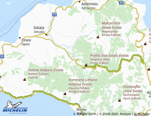 Carte MICHELIN Voutas - ViaMichelin