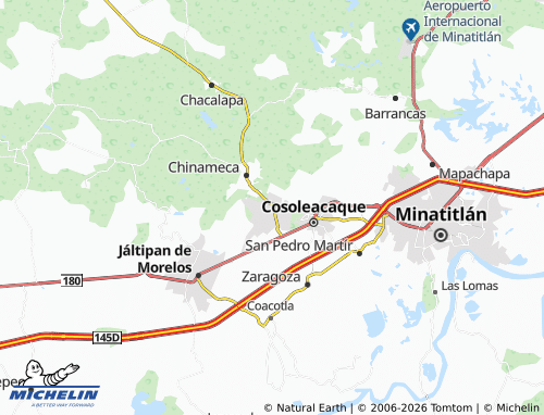 Mapa MICHELIN Las Palomas - ViaMichelin