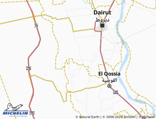 Mapa MICHELIN al-Nihayah - ViaMichelin