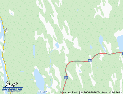 Carte MICHELIN Lomträsk - ViaMichelin