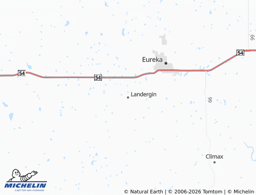 Mappa MICHELIN Landergin - ViaMichelin