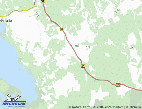MICHELIN Lannuste map - ViaMichelin