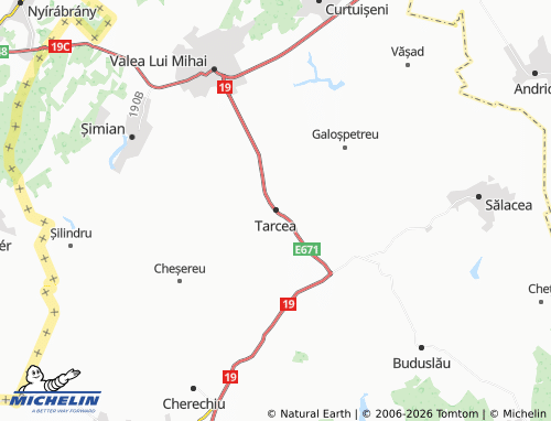 Mappa MICHELIN Tarcea - ViaMichelin
