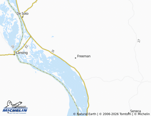 Carte MICHELIN Freeman - ViaMichelin