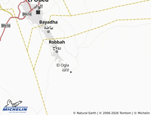 Mapa MICHELIN Nakhlah - ViaMichelin