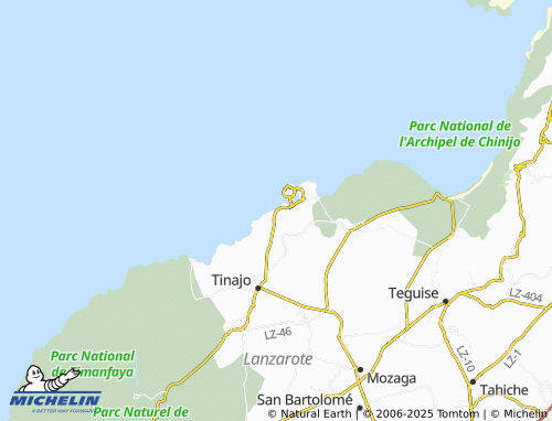 MICHELIN La santa map - ViaMichelin