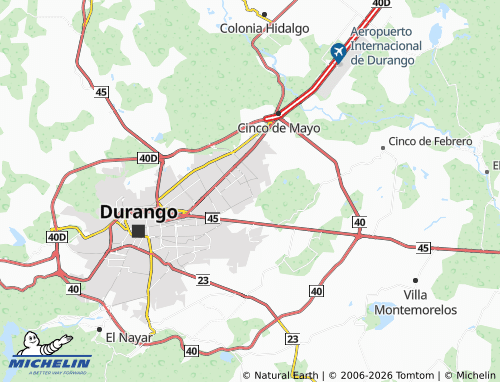 MICHELIN-Landkarte Residencial Santa Clara - ViaMichelin
