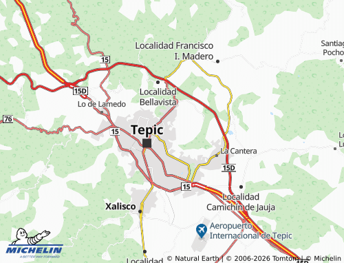 Mappa MICHELIN El Verde - ViaMichelin