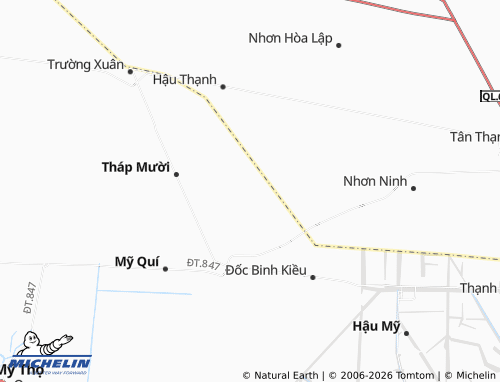 Carte MICHELIN Tân Kiều - ViaMichelin