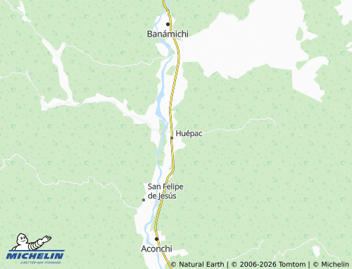 MICHELIN Porvenir map - ViaMichelin