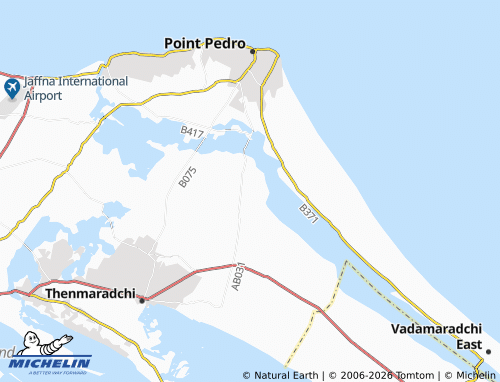 Mapa MICHELIN Iddaikurichchi - ViaMichelin