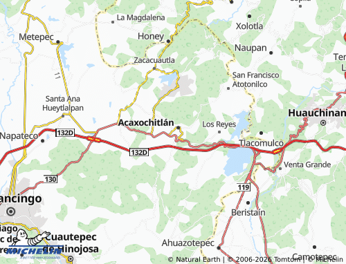 Mapa MICHELIN Tlacpac - ViaMichelin