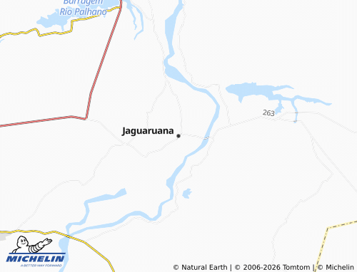 Kaart MICHELIN Jaguaruana - ViaMichelin
