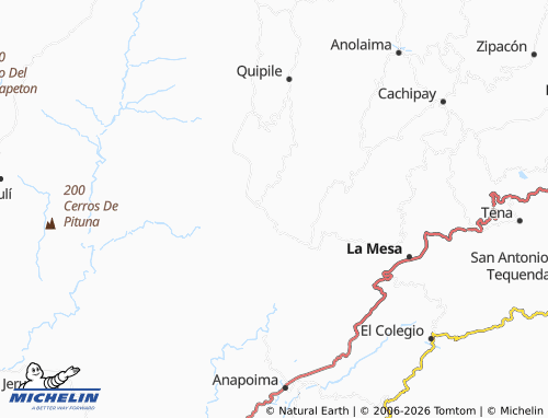 Carte MICHELIN El Espino - ViaMichelin