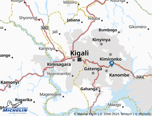 MICHELIN Kabeza map - ViaMichelin