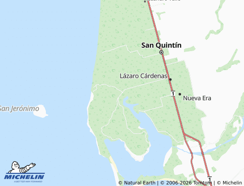 Mapa MICHELIN Ejido Chapala - ViaMichelin