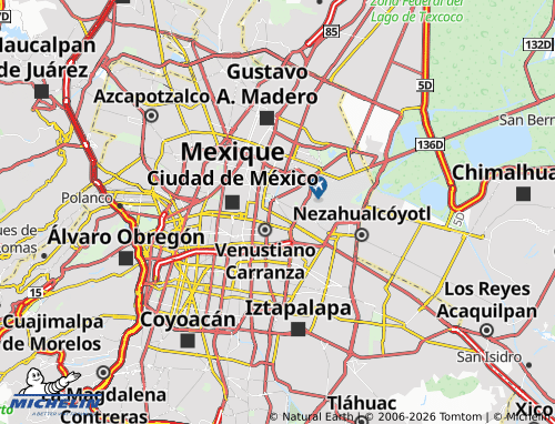 Mapa MICHELIN Moctezuma Primera Sección - ViaMichelin