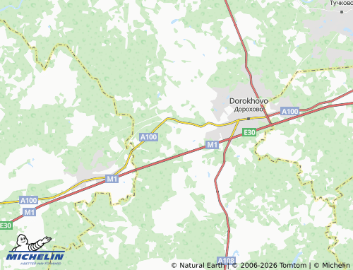 Carte MICHELIN Dvoriki SNT - ViaMichelin