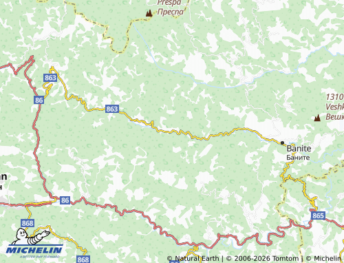 Mappa MICHELIN Petkovo - ViaMichelin