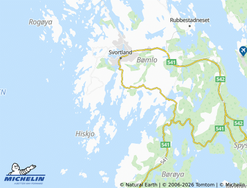 MICHELIN-Landkarte Alsvåg - ViaMichelin