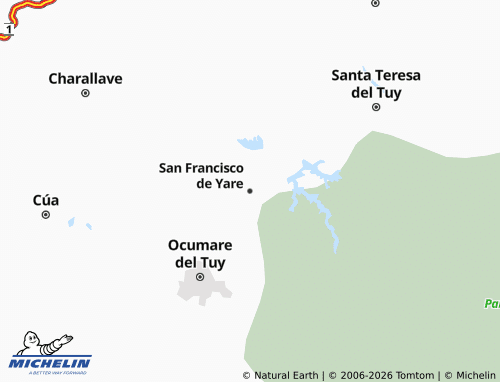 Mappa MICHELIN San Francisco de Yare - ViaMichelin