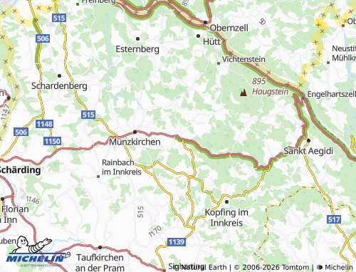 Mapa MICHELIN Sankt Roman - ViaMichelin