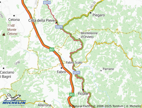 MICHELIN Santa Maria map - ViaMichelin