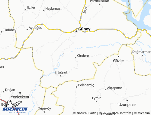 Mappa MICHELIN Cindere - ViaMichelin