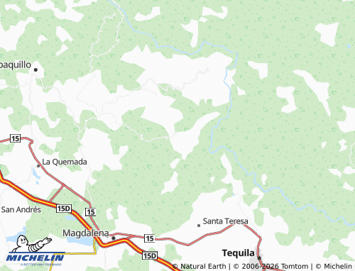 Mappa MICHELIN Llanos de Los Vela - ViaMichelin