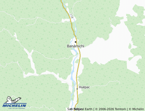 MICHELIN Las Delicias map - ViaMichelin