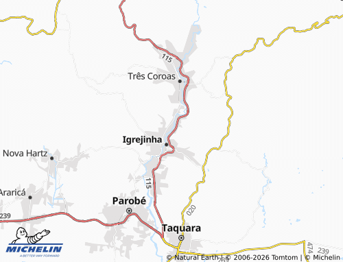 Mapa MICHELIN Moinho - ViaMichelin