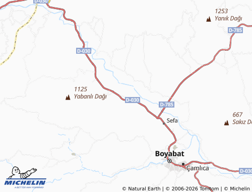 Mappa MICHELIN Ilıcaköy - ViaMichelin