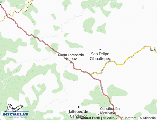 MICHELIN Jardines map - ViaMichelin