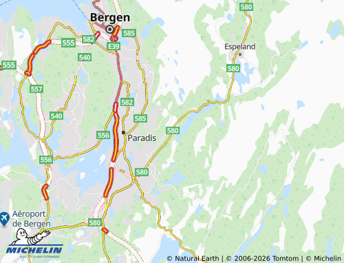 MICHELIN Helldal map - ViaMichelin