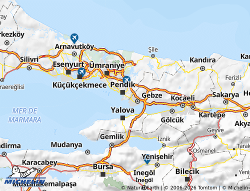 Mapa MICHELIN Tuzla - ViaMichelin