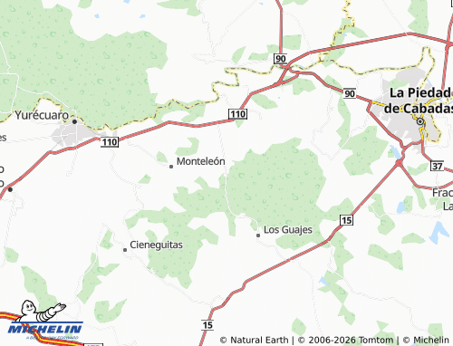 MICHELIN El Camiche map - ViaMichelin