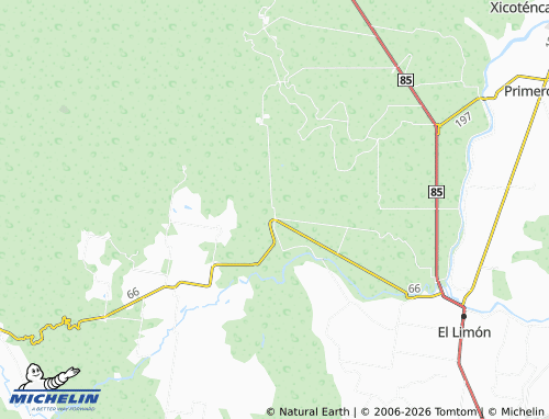 Mapa MICHELIN El Papalote - ViaMichelin