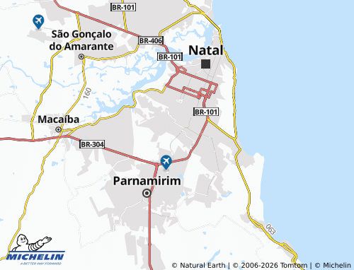 Carte MICHELIN Pitimbu - ViaMichelin