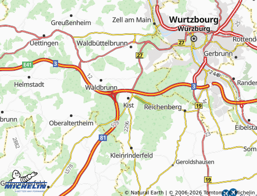 Mapa MICHELIN Kist - ViaMichelin