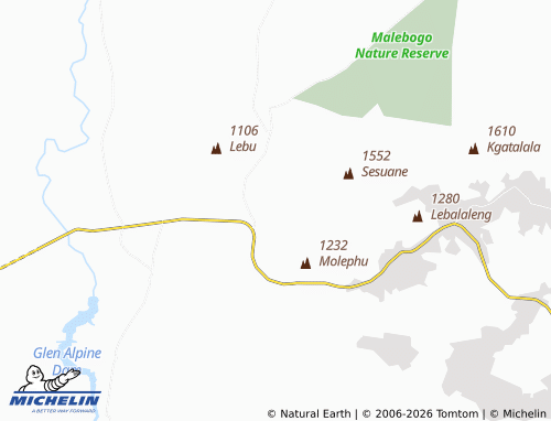 Kaart MICHELIN Tiekieline - ViaMichelin