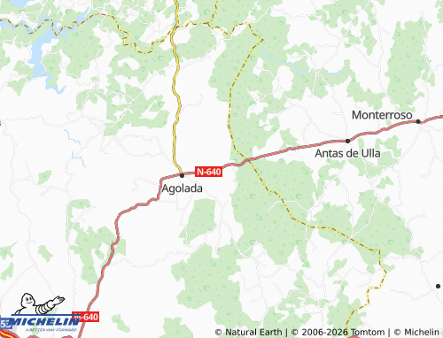 Kaart MICHELIN Trabancas - ViaMichelin