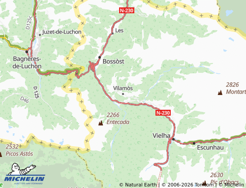 Mapa MICHELIN Vilamòs - ViaMichelin