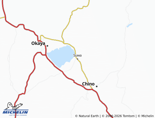 Mappa MICHELIN Suwa - ViaMichelin