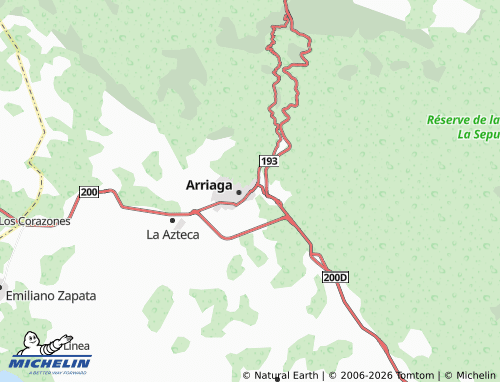 MICHELIN Mirador map - ViaMichelin